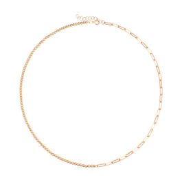 KStyle Rose Gold Interlocking Necklace