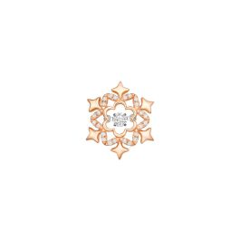 Starry Snowflake Diamond Pendant