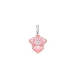 Luna Fleur Pendant with Diamonds