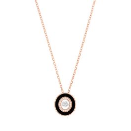 Rose Gold Onyx Necklace