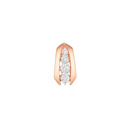 Rose Gold Diamond Earrings