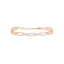 Rose Gold Diamond Bangle