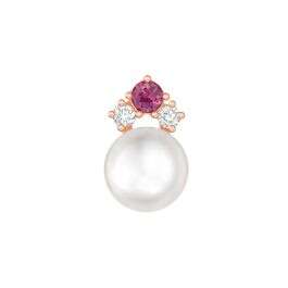Pearl Sapphire Diamond Pendant
