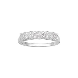 Eternity White Gold Ring