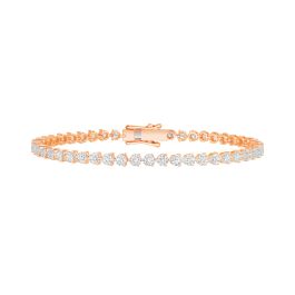 Rose Gold Tennis Bracelet