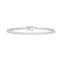 White Gold Tennis Bracelet