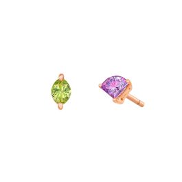 Amethyst & Peridot Earrings