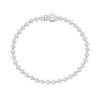 Linked Diamond Bracelet 