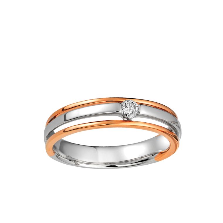 Heart on sale wedding band