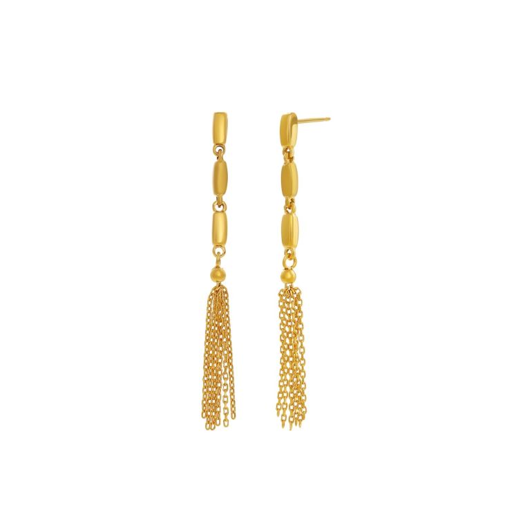 916 Mode Gold Earrings Goldheart Eboutique