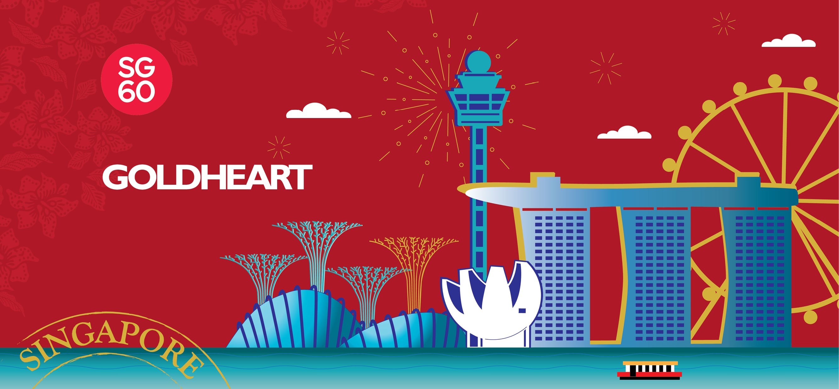 Celebrating Singapore’s 60th National Day with Timeless Gold Tributes