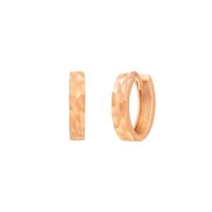 Blush Blaze Rose Gold Earrings