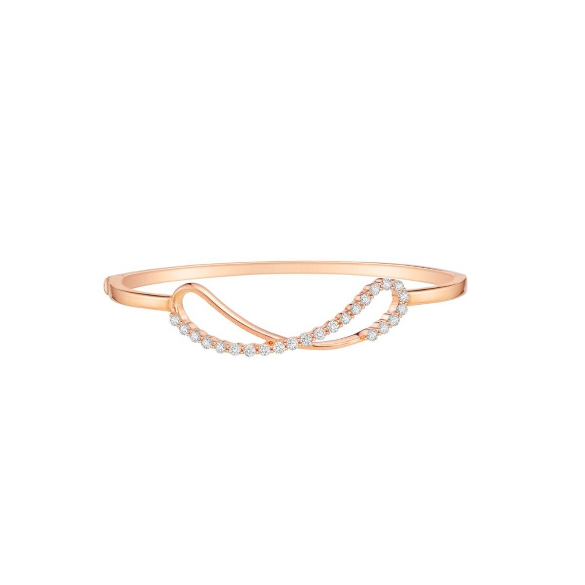 Forevermore Rose Gold Bangle
