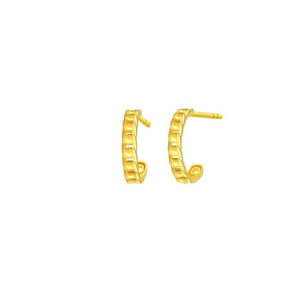 Earrings in 916 Gold