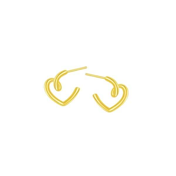 Minimalist Love Earrings