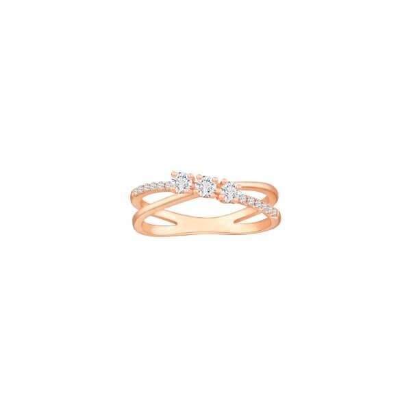 Cosmic Rose Gold Diamond Ring