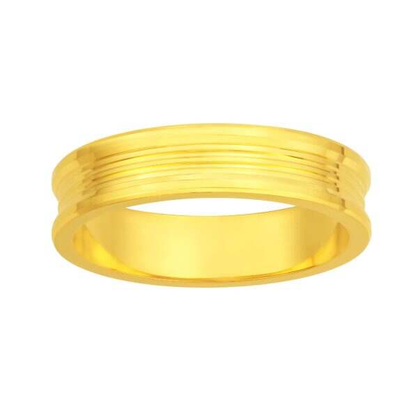 Ridges Wedding Band (Male)