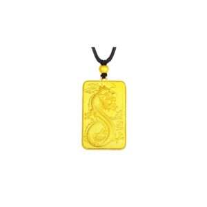 Gu Fa Jin Dragon Necklace