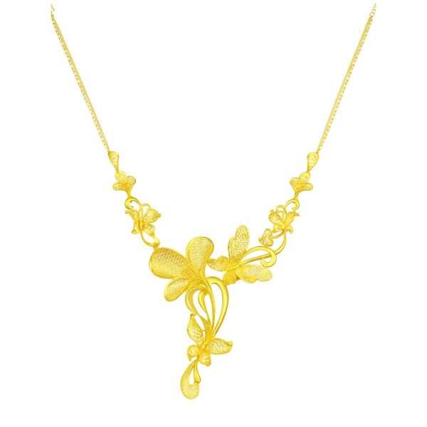 Entwined Blossoms Necklace