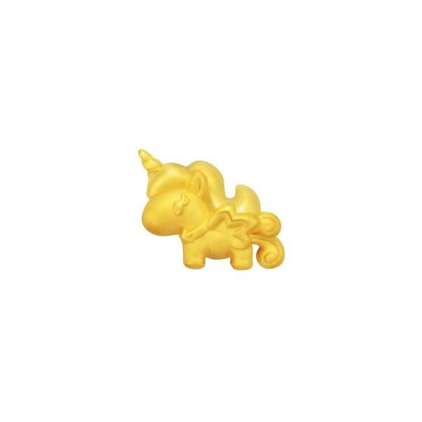 Bao Bei Unicorn Charm in 999 Gold