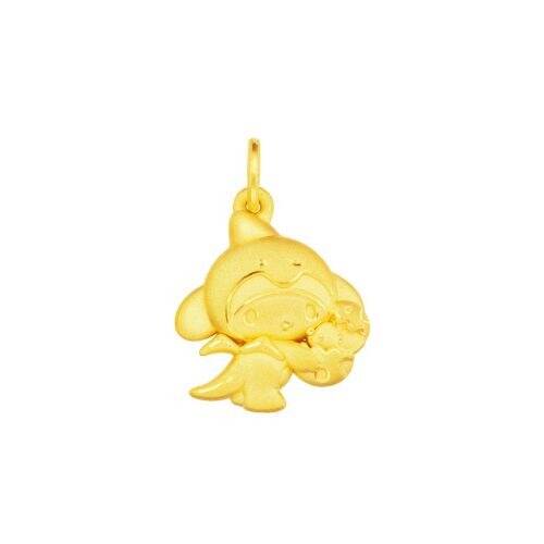My Melody 999 Gold Charm