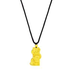 Gu Fa Jin Auspicious Dragon Necklace