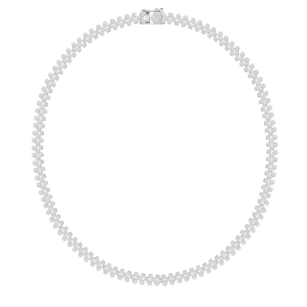 Lab-Grown Diamond Eternity Necklace