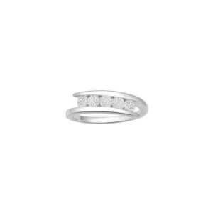 Lab-Grown Diamond Wave Ring