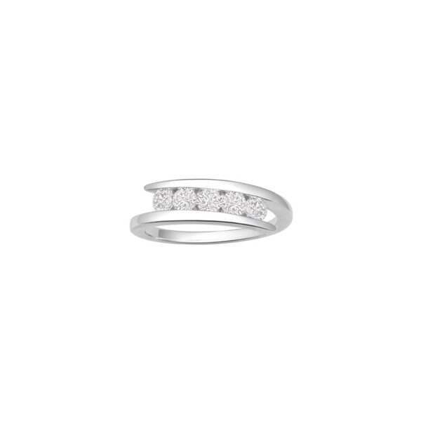 Lab-Grown Diamond Wave Ring