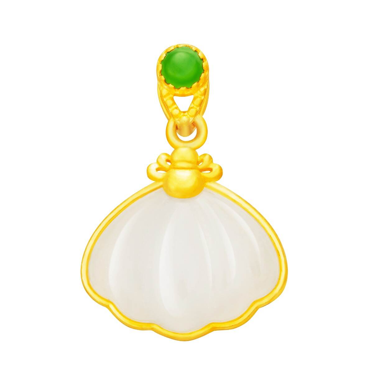 Nephrite Shell Pendant