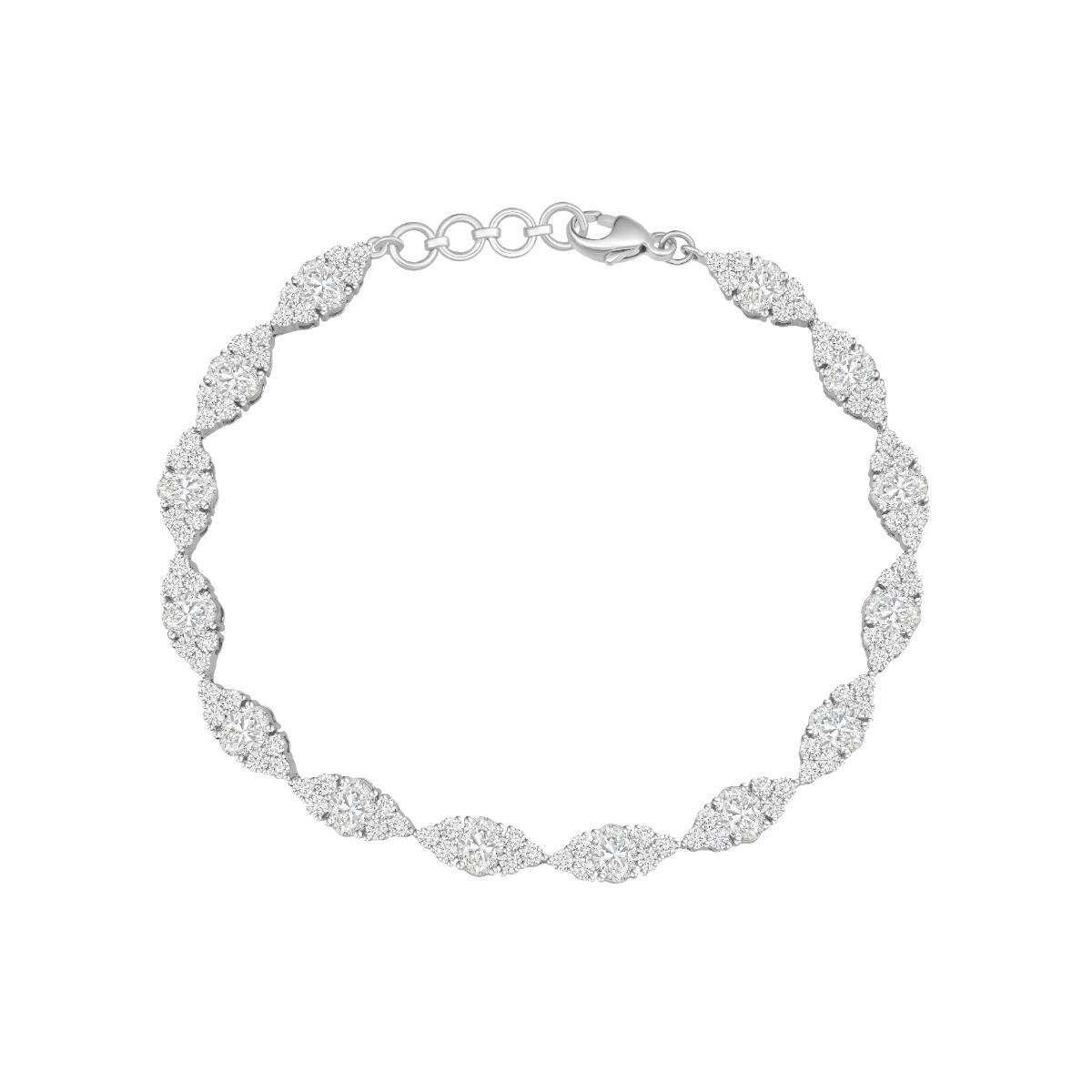 Lab-Grown Diamond Petal Dream Bracelet