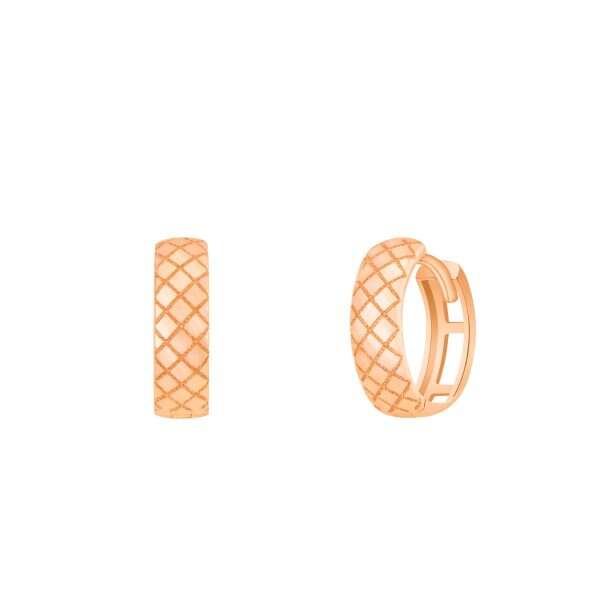 Rose Gold Hoop Earrings