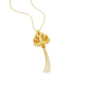 Gu Fa Jin Phoenix's Embrace Necklace