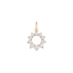 Lab-Grown Diamond Irradiant Sun Pendant