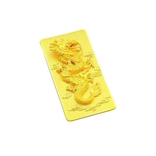 100G Dragon Gold Bar