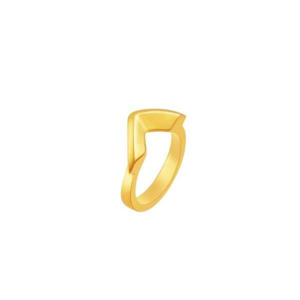 Alluring Chevron Ring