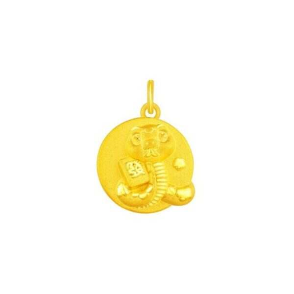 Fortune Mahjong Tile Pendant