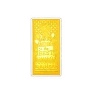 1G Blessed Birthday Gold Bar