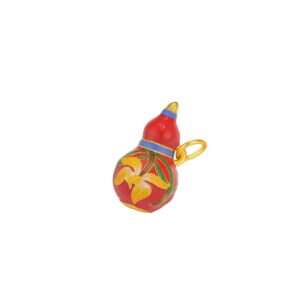 Gu Fa Jin Orchid Gourd Pendant [July]