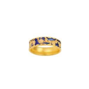 Gu Fa Jin Qing Hua Ring