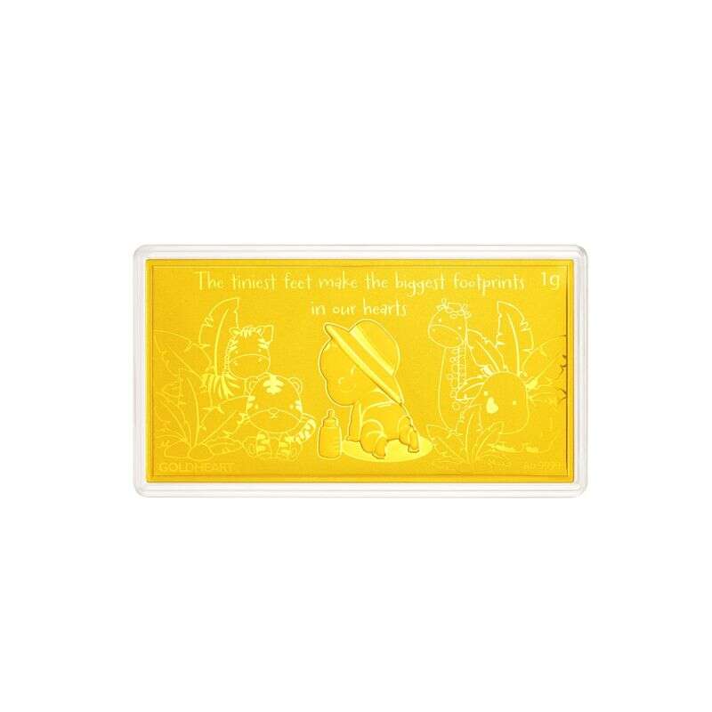 1G Baby Blessings Gold Bar