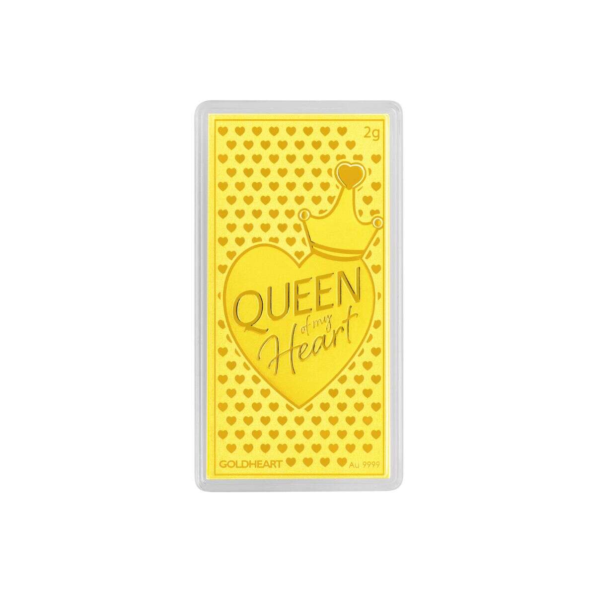 2G Queen of My Heart Gold Bar
