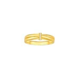 Affinity Yellow Gold Wedding Band (Male)