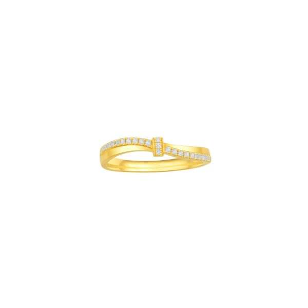 Affinity Yellow Wedding Band (Female)