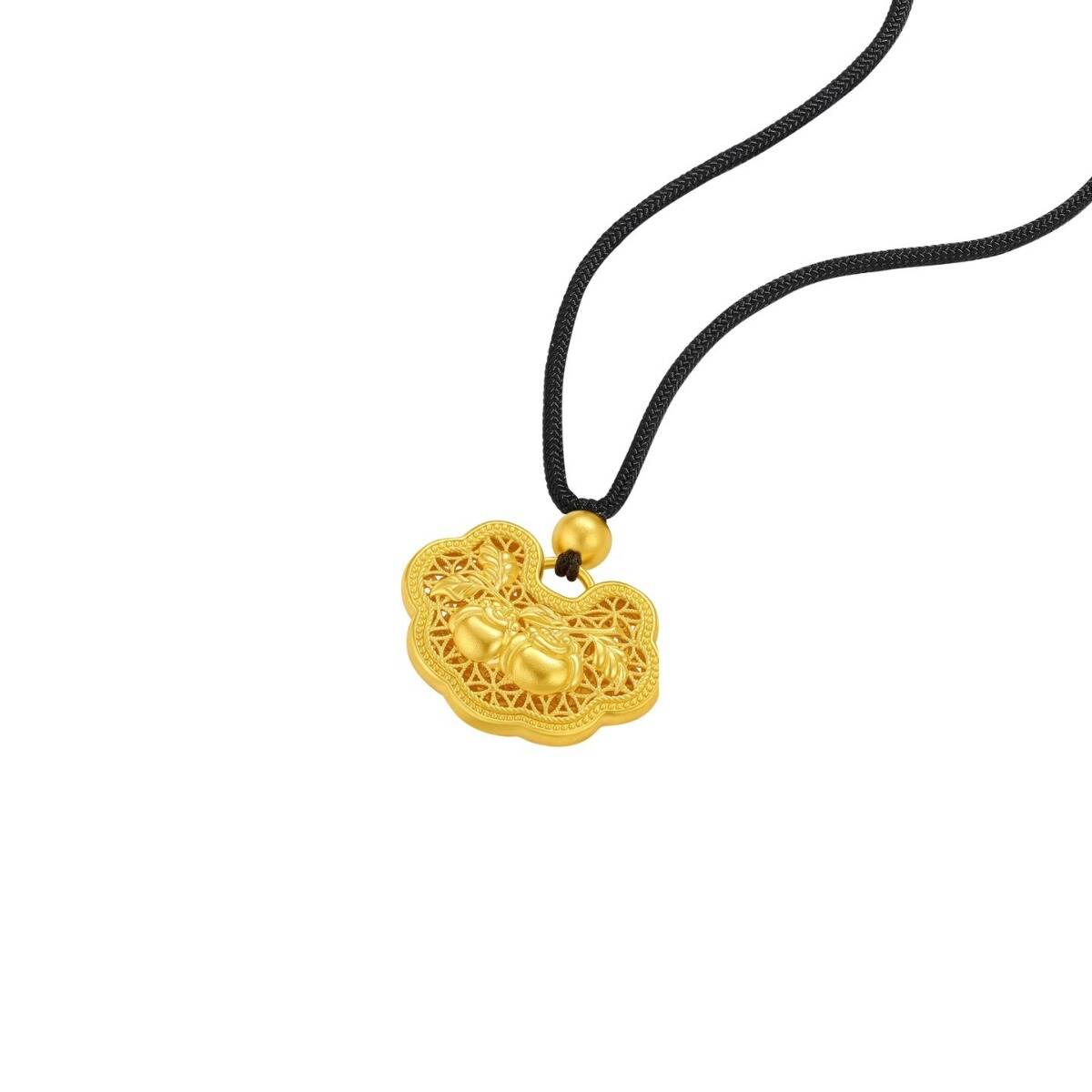 Gu Fa Jin Prosperity Persimmons Necklace