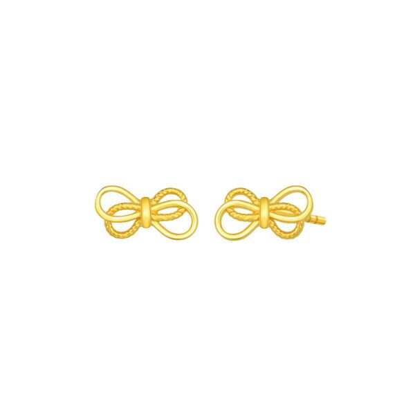 Blissful Bow Earrings