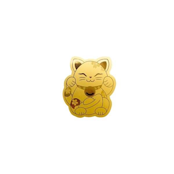0.01G Ingot Fortune Cat Collectible