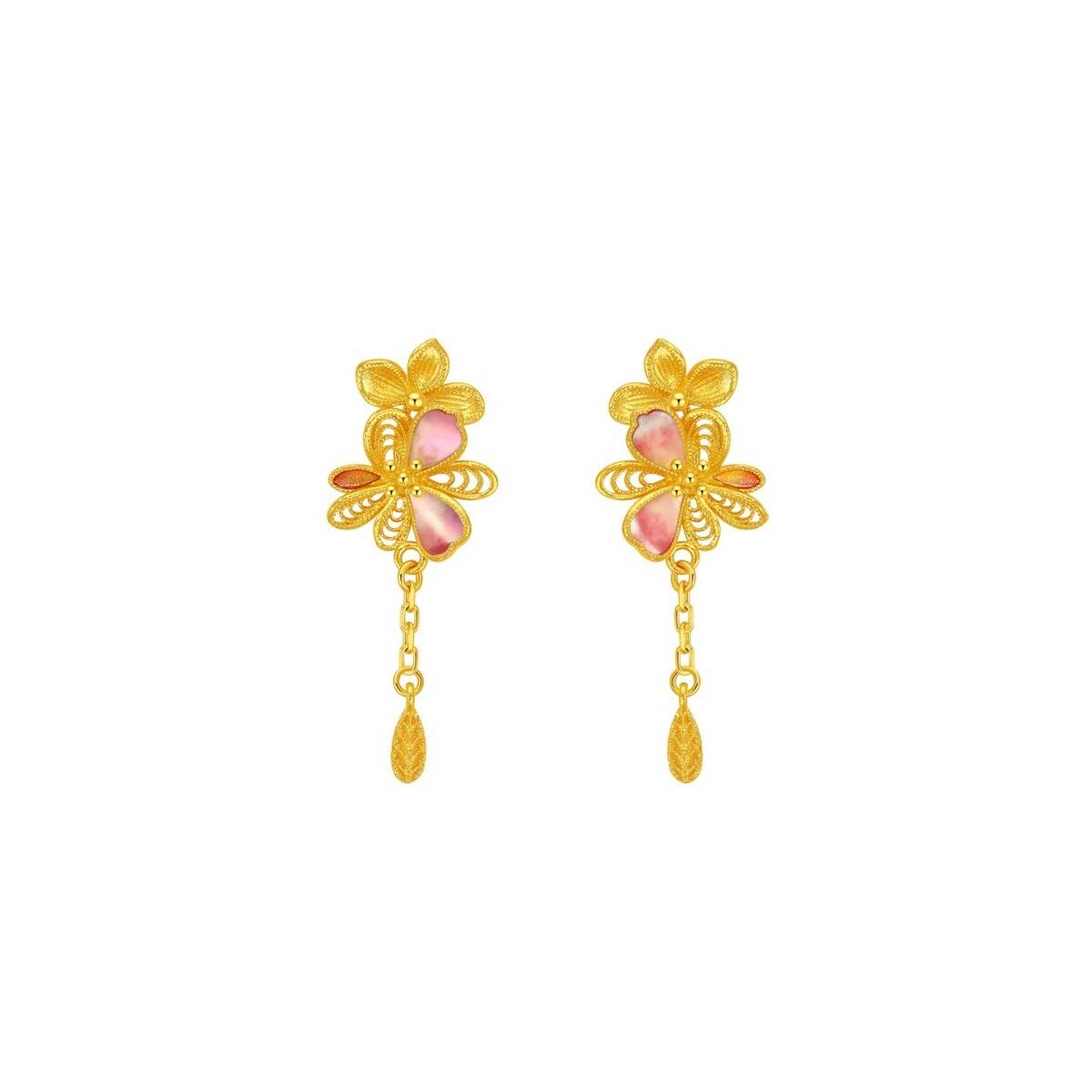 Gu Fa Jin Aurora Garden Earrings