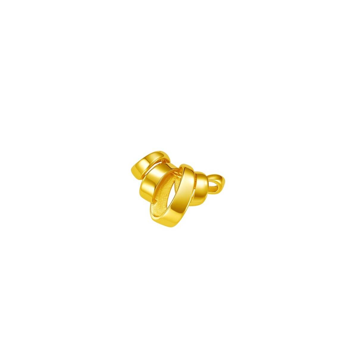 Serif Bow Pendant