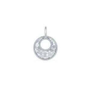 White Gold Stardust Pendant